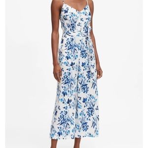 BANANA REPUBLIC Linen Cotton Wide-Leg Jumpsuit